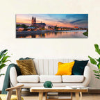 Magdeburg Cathedral at Dusk Wall Art