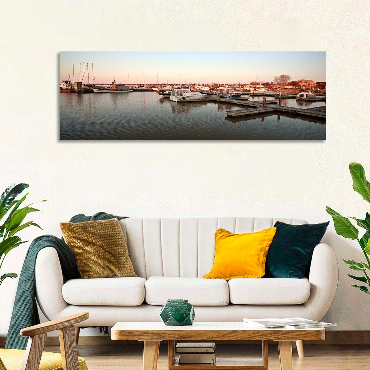 Gimli Marina Dock, Lake Winnipeg Wall Art