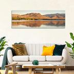 Osoyoos Lake Moonlit Reflection Wall Art