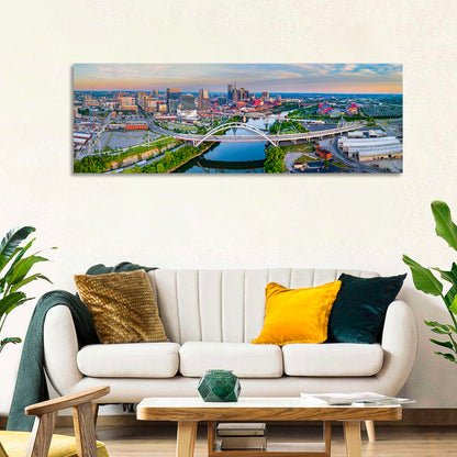 Nashville Cityscape Wall Art