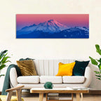 Mount Baker Alpenglow Wall Art