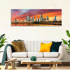 Shuwaikh Port at Dusk Wall Art
