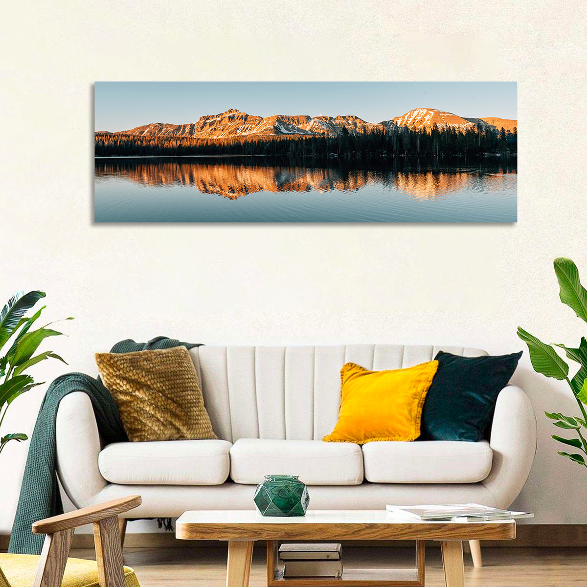 Mirror Lake Reflection, Uinta Mountains Wall Art