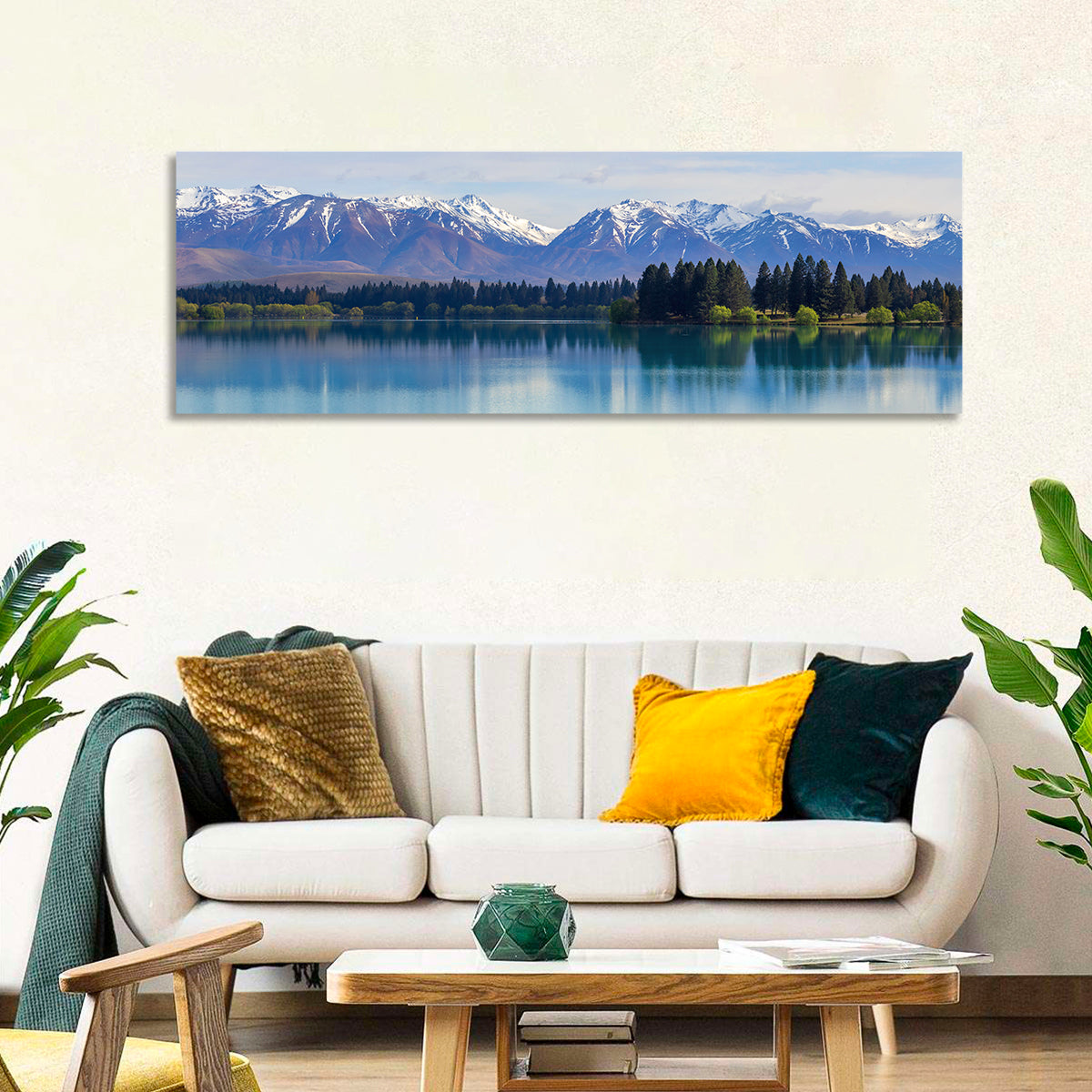 Lake Ruataniwha Reflection Wall Art