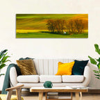 Moravian Wheat Fields with Chapel Wall Art