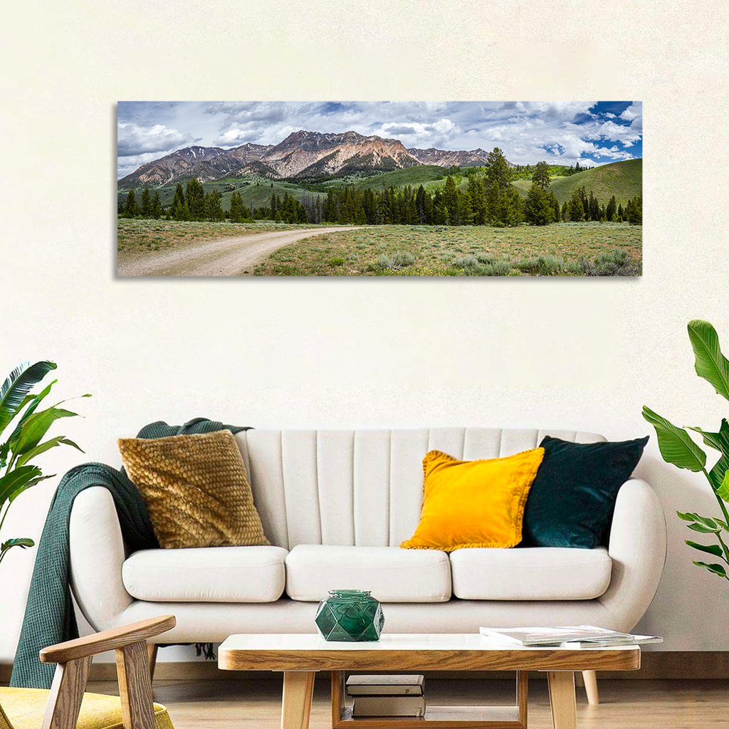 Boulder Peak Idaho View Wall Art