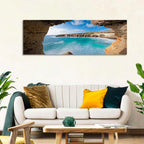 Cape Greko Sea Cave View Wall Art