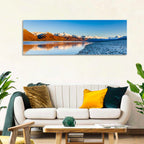 Lake Pukaki Sunset Reflection Wall Art