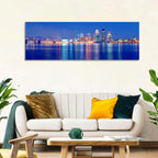 Louisville Skyline at Dusk Wall Art
