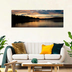 Lake Squam Sunrise Reflection Wall Art