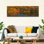 George Lake Morning Reflection Wall Art