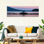 Odell Lake Dock at Twilight Wall Art