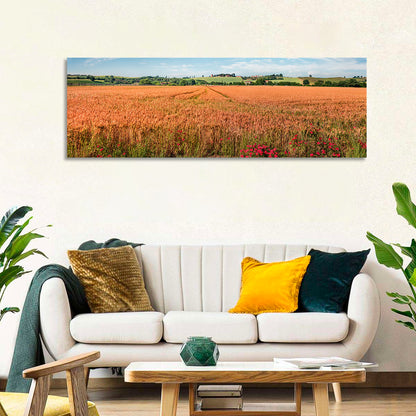 Wheat Field Wall Art