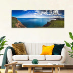 Sidmouth Cliffs and Sea View Wall Art