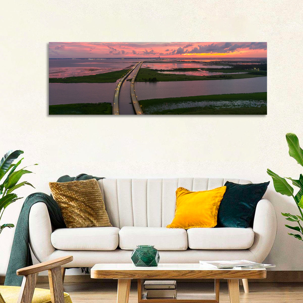 Mobile Bay Bridge Wall Art