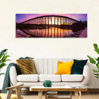Mon Bridge Sunset, Sangkhlaburi Wall Art