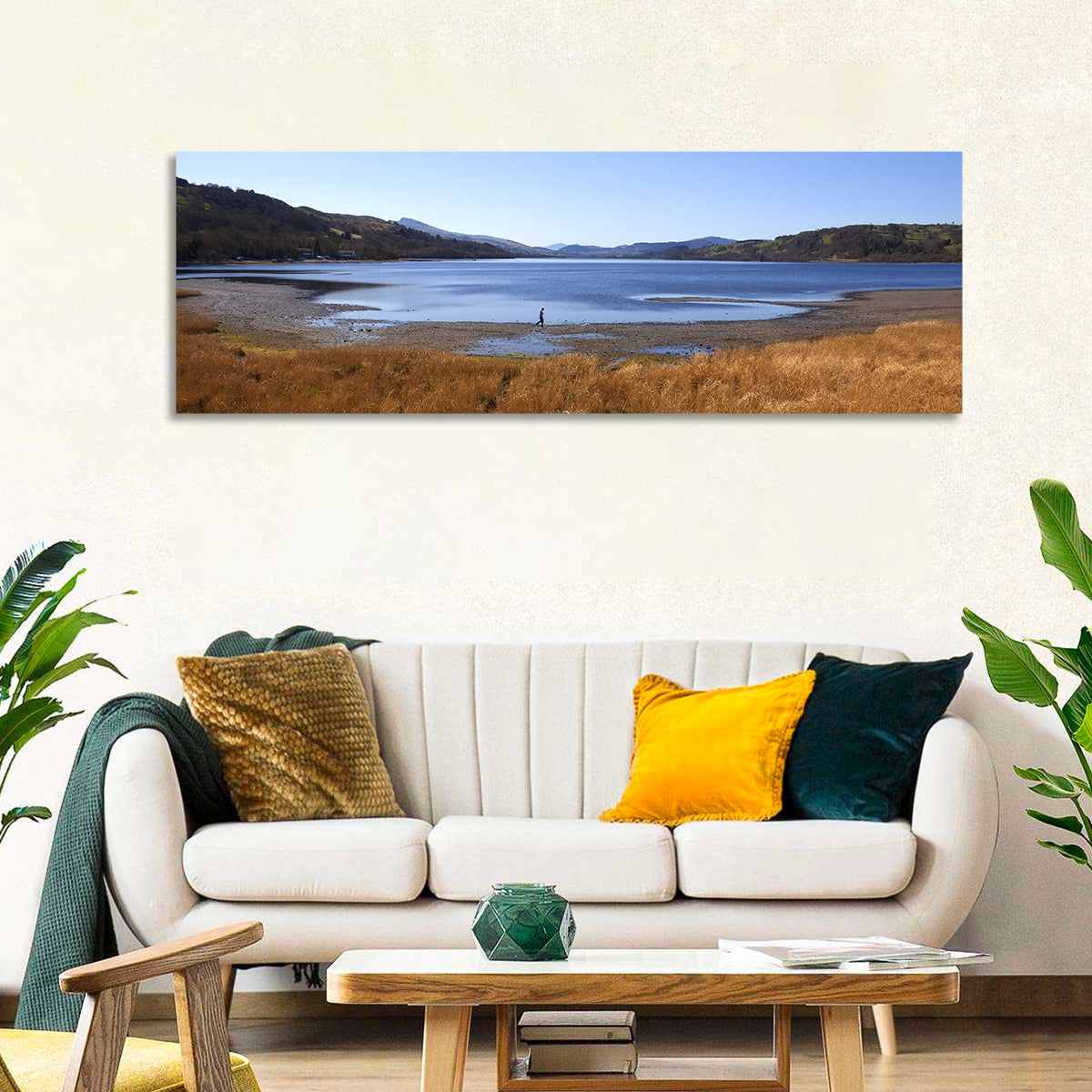 Bala Lake Shoreline Wall Art