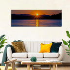 Lake Jocassee Golden Sunrise Wall Art