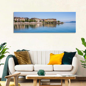 Tranquil Lake Neuchatel Wall Art