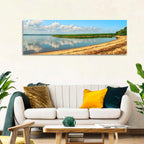 Lake Pskov Shoreline Wall Art