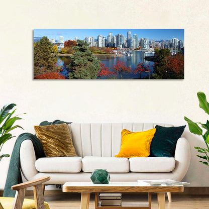 Vancouver Skyline Wall Art