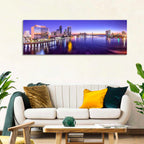 Jacksonville Twilight Skyline Wall Art