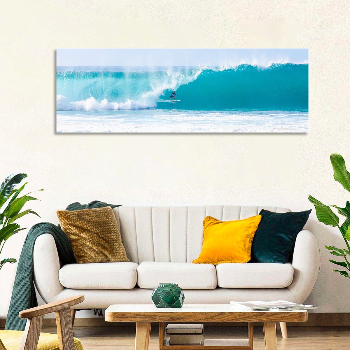 Billabong Pro Pipeline Surf Wave Wall Art - Canvas Piece