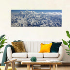 Snow-capped Afghan Mountains Wall Art
