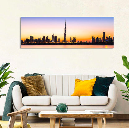 Dubai Skyline Wall Art