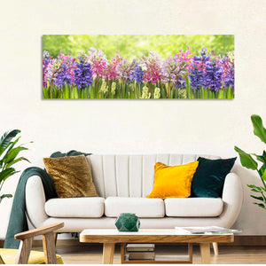 Hyacinths Flowers Wall Art