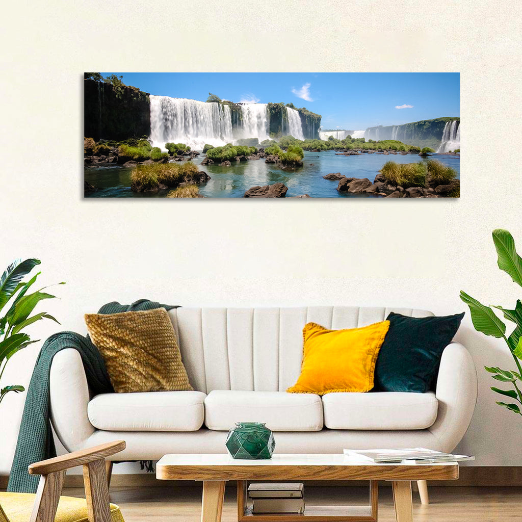 Iguazu River and Falls, Foz Do Iguaçu Wall Art