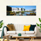 Iguazu River and Falls, Foz Do Iguaçu Wall Art