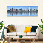 Chicago Skyline Reflection Wall Art