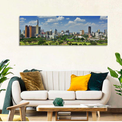 Nairobi Skyline Wall Art