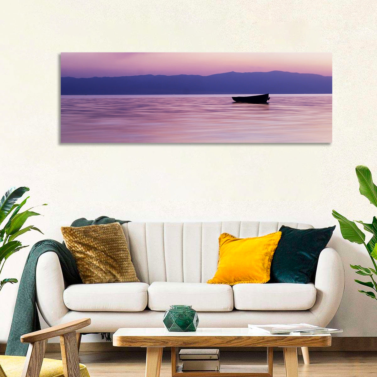 Lake Ohrid Sunset Wall Art