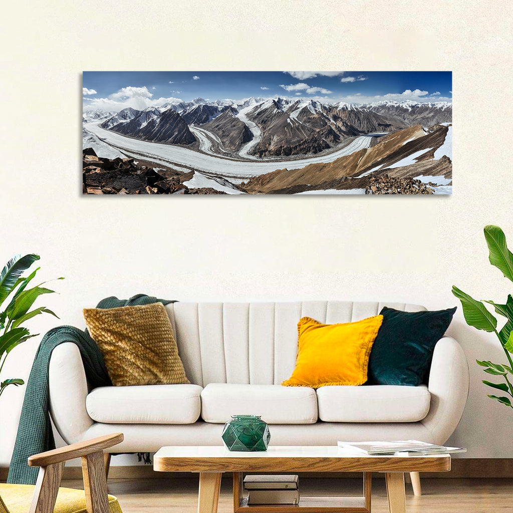 Fedchenko Glacier Valley Wall Art