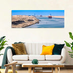Suez Canal Container Ships Wall Art
