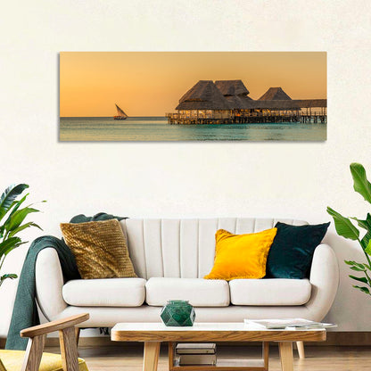Luxury Beach Resort Wall Art
