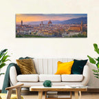 Florence Duomo Skyline at Golden Hour Wall Art