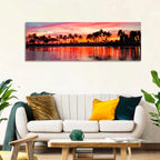 Hawaii Resort Sunset Wall Art