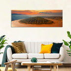 Yellow River Qianshan Bend Wall Art