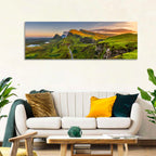 Quiraing Golden Hour, Isle of Skye Wall Art
