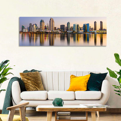 San Diego Skyline Wall Art