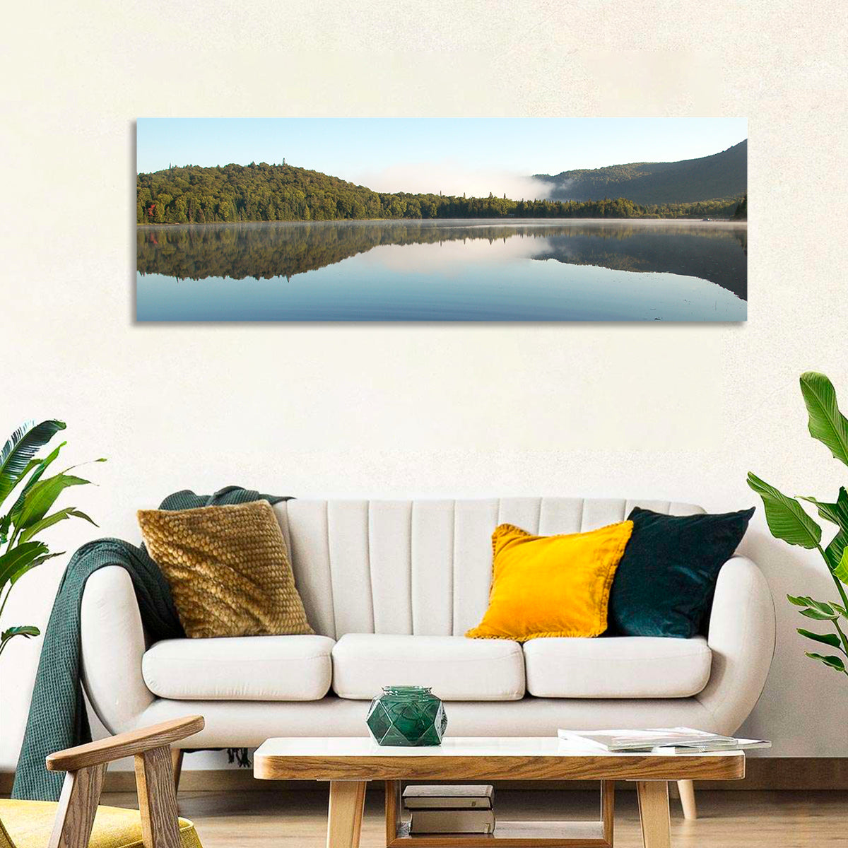 Lake Monroe Morning Reflection Wall Art