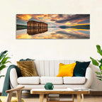 Sunken Church at Zhrebchevo Dam Wall Art