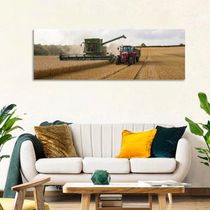 Crop Harvesting Wall Art