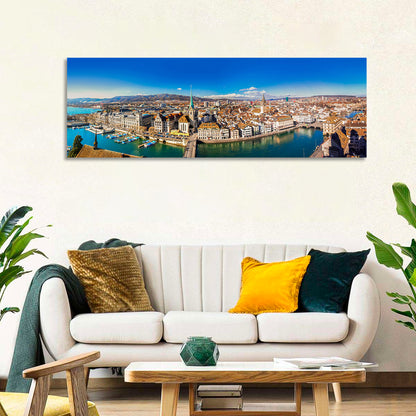 Zurich Cityscape Wall Art