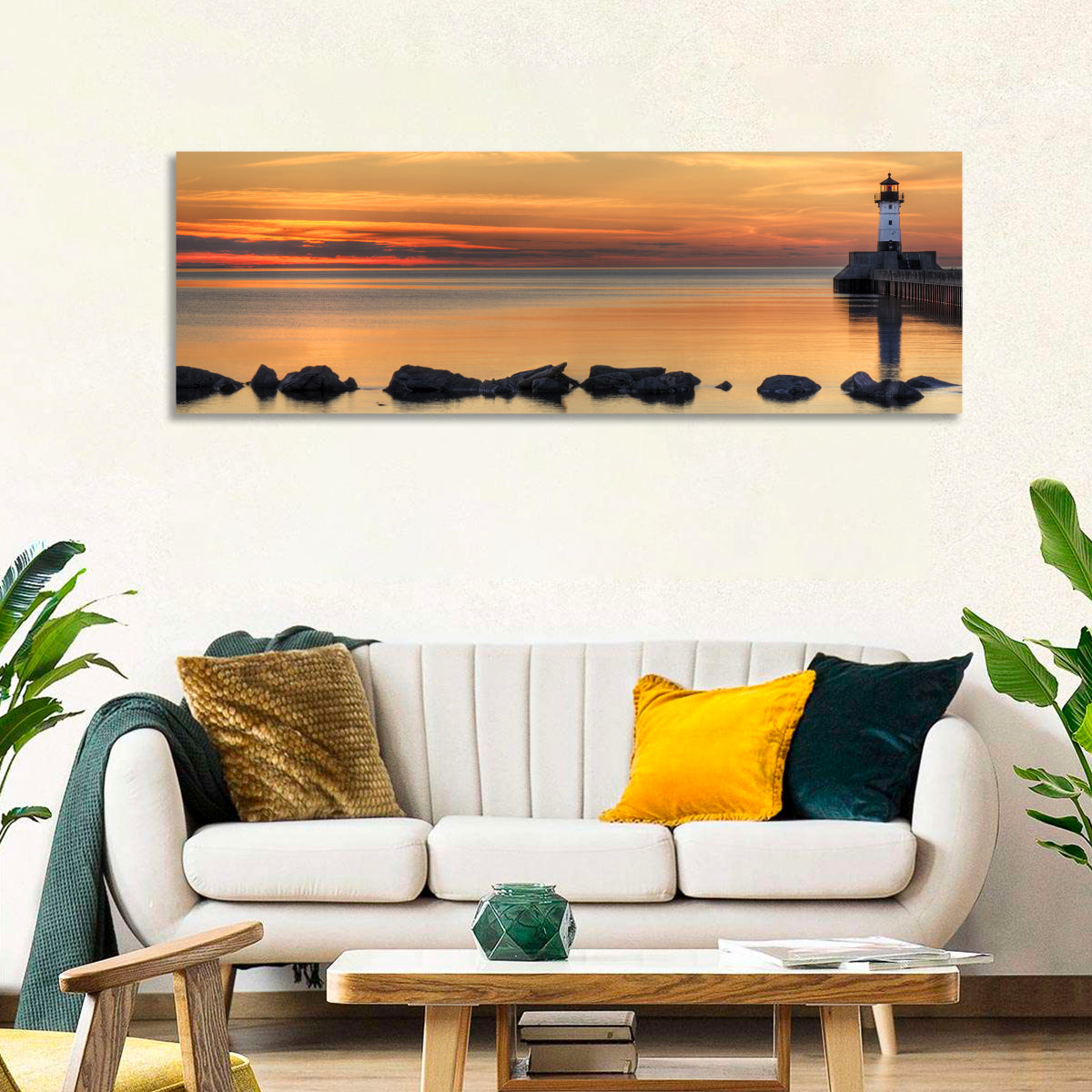 Duluth Lake Lighthouse Wall Art