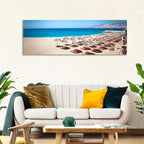 Mango Beach Umbrellas Wall Art
