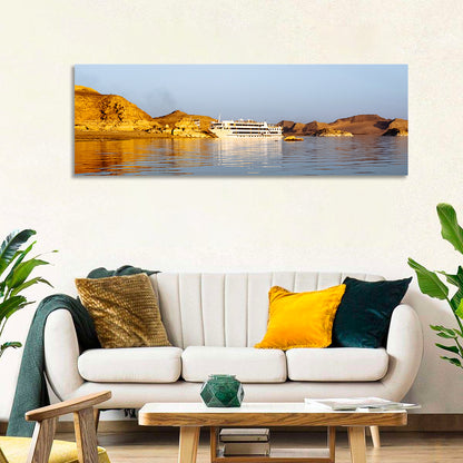 Cruise Ship in Lake Nasser Wall Art